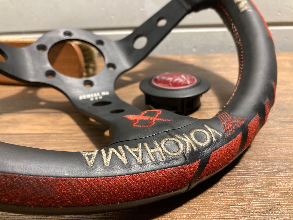 ADVANアドバン YOKOHAMA VERTEX ステアリング ホーンボタン付き