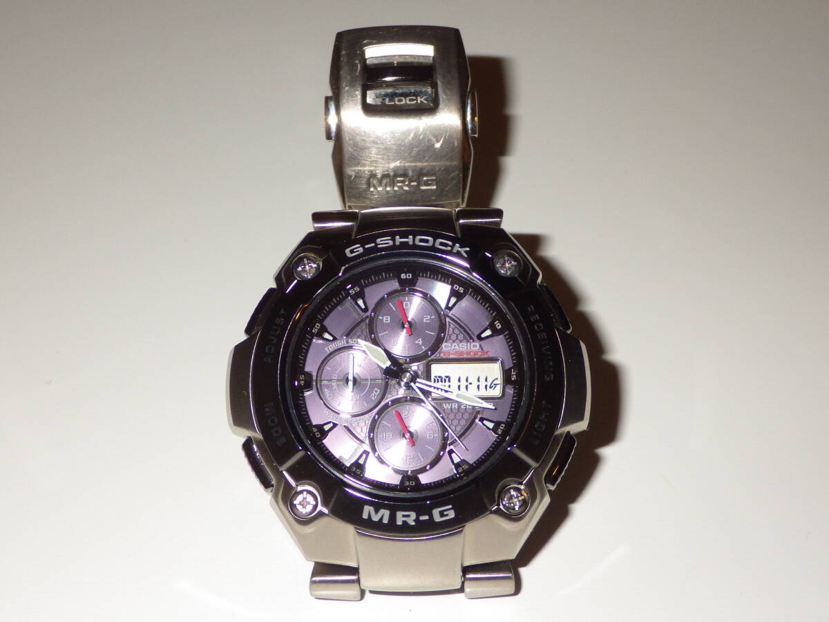 中古美品】CASIO カシオ MR-G MRG-7000DJ-1AJF G-SHOCK チタン 電波