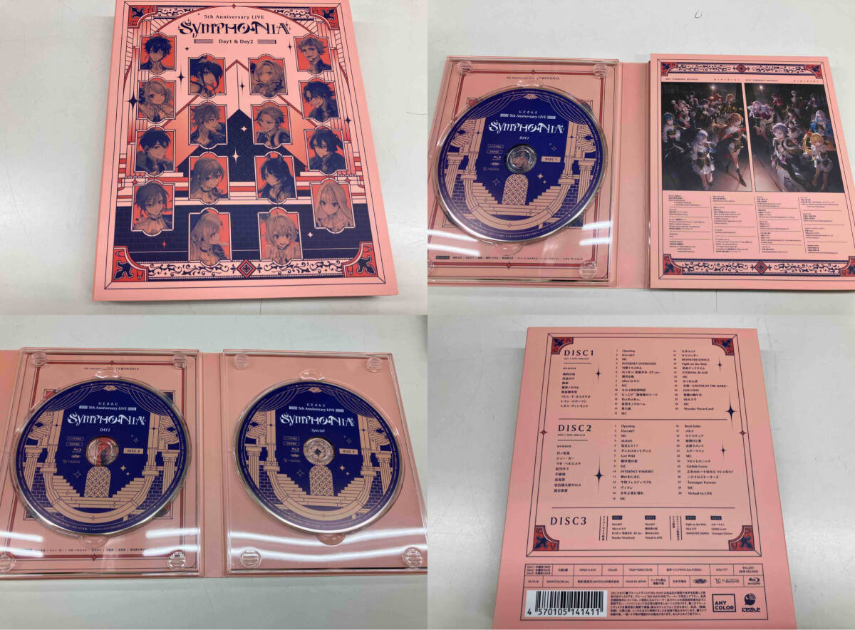 にじさんじ 5th Anniversary LIVE 「SYMPHONIA」(初回生産限定版)(Blu