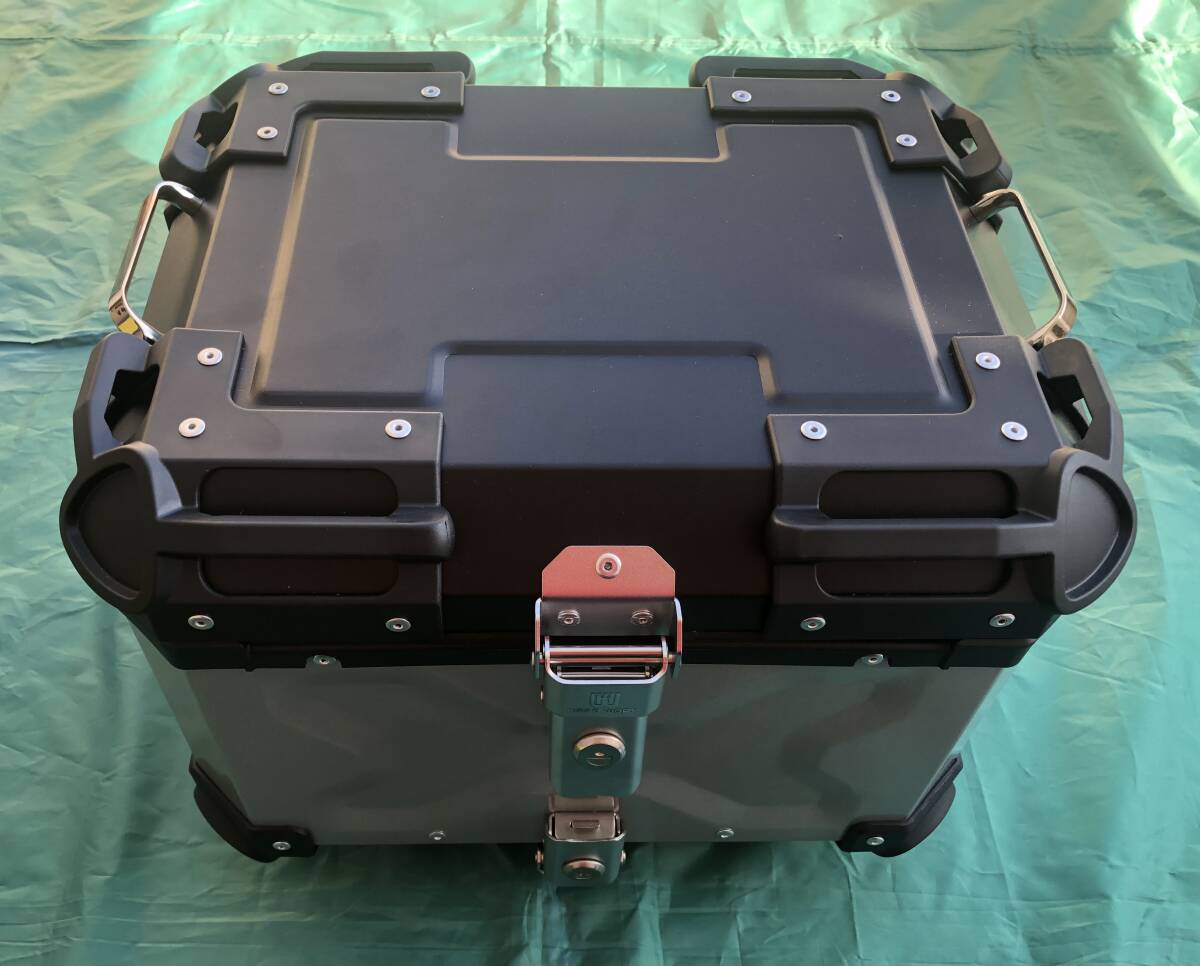【HARD WORX】ハードワークス アルミトップケース 45L シルバー 新品 