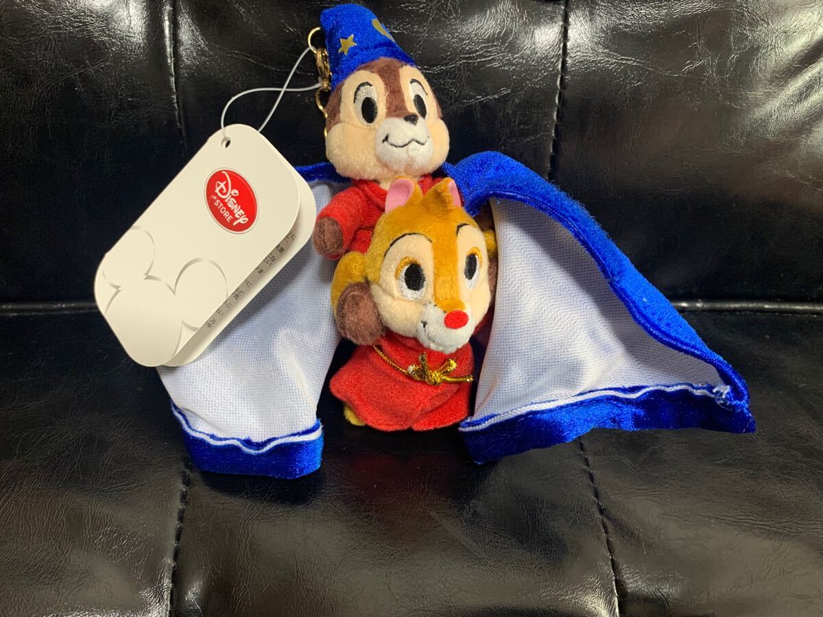 お値下げ　D23 EXPO 2013 ソーサラー　チップ&デール　キーチェーン チップとデール D23expo JAPAN ぬいぐるみ キーチェーン Disney