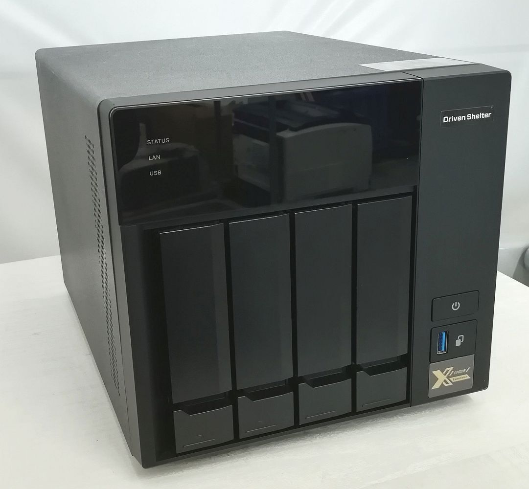 ALEXON Driven Shelter DS-420 4ベイ メモリ16GB 中古HDD 2.0TBx4 Qnap