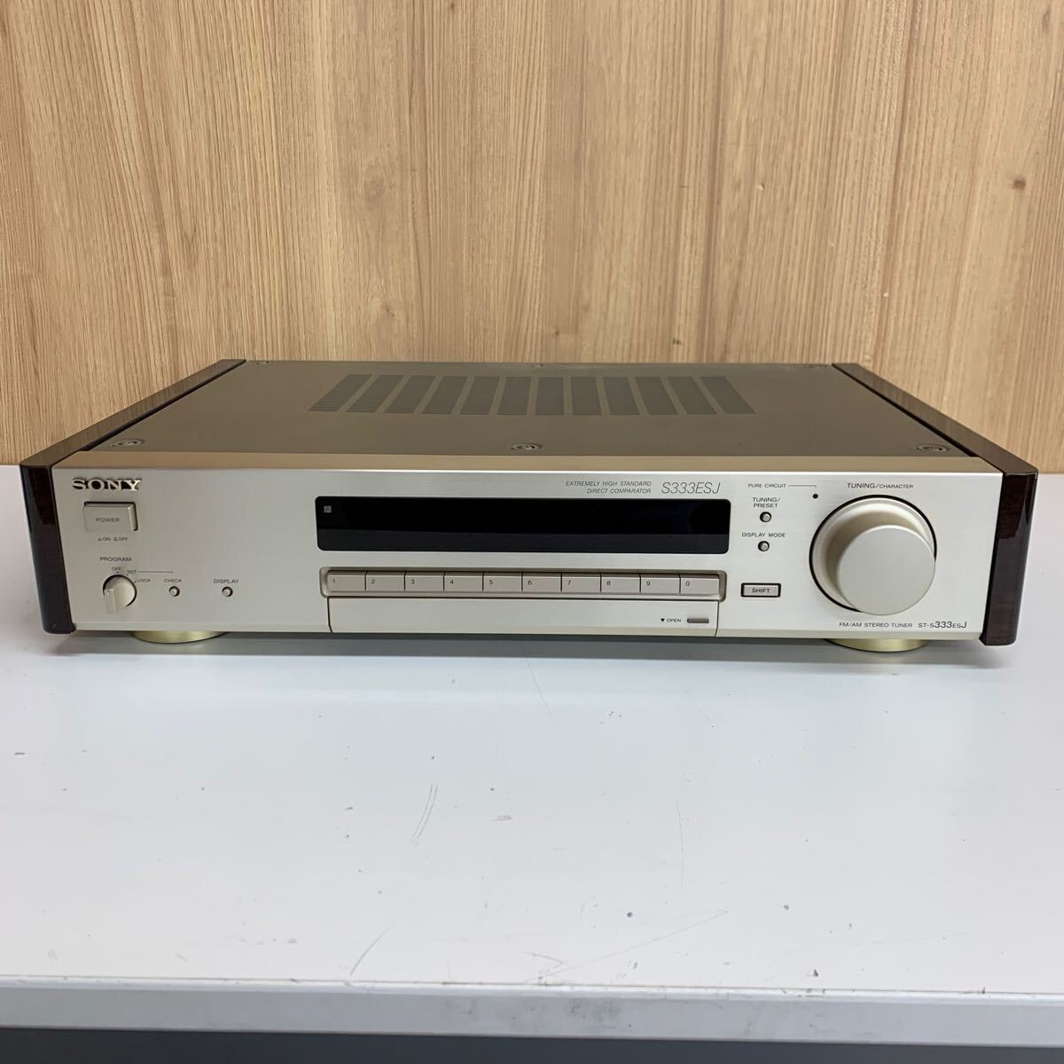 SONY ST-S333ESA FM/AM TUNER メンテナンス、調整済完動品 AMアンテナ