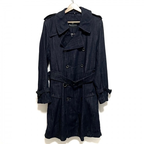 アクアスキュータム Aquascutum トレンチコート サイズ36 S - ダーク