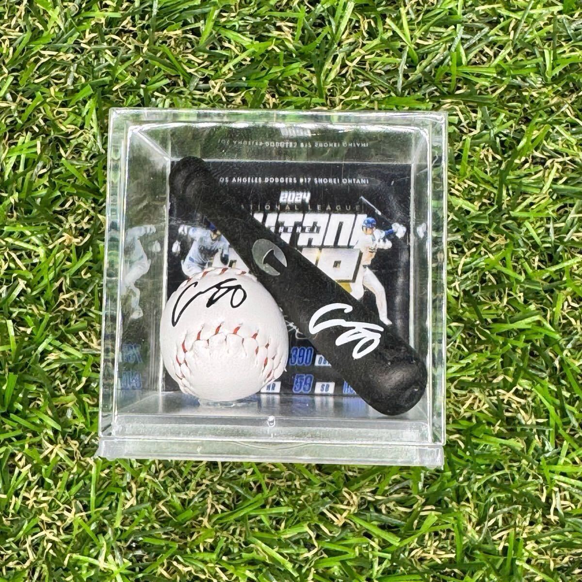 非売品 ドジャース 大谷翔平 2024 NL MVP サインプリントフィギュア DH 