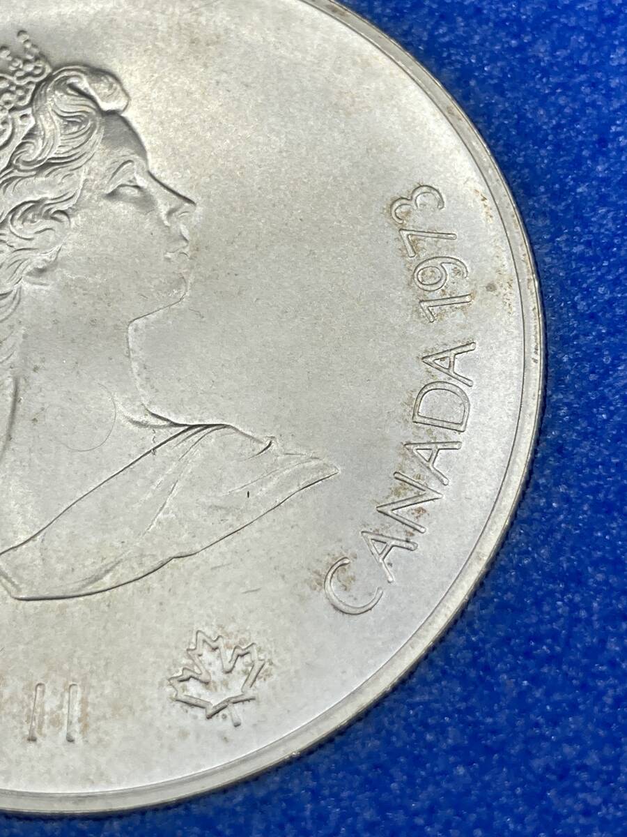 1976モントリオールオリンピック記念銀貨10ドルエリザベス2世肖像 1976年カナダモントリオールオリンピック記念銀貨 10ドル シルバー925
