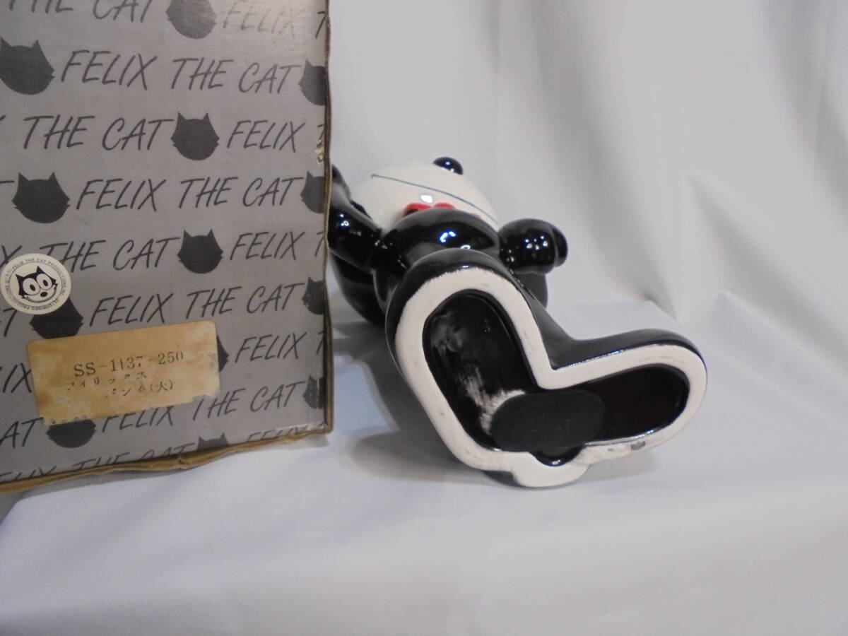 ✳︎希少✳︎ フェリックス FELIX 陶器 新品未使用 置物 訳アリ Felix 1919年：アメリカで誕生した人気キャラクター：フィリックス