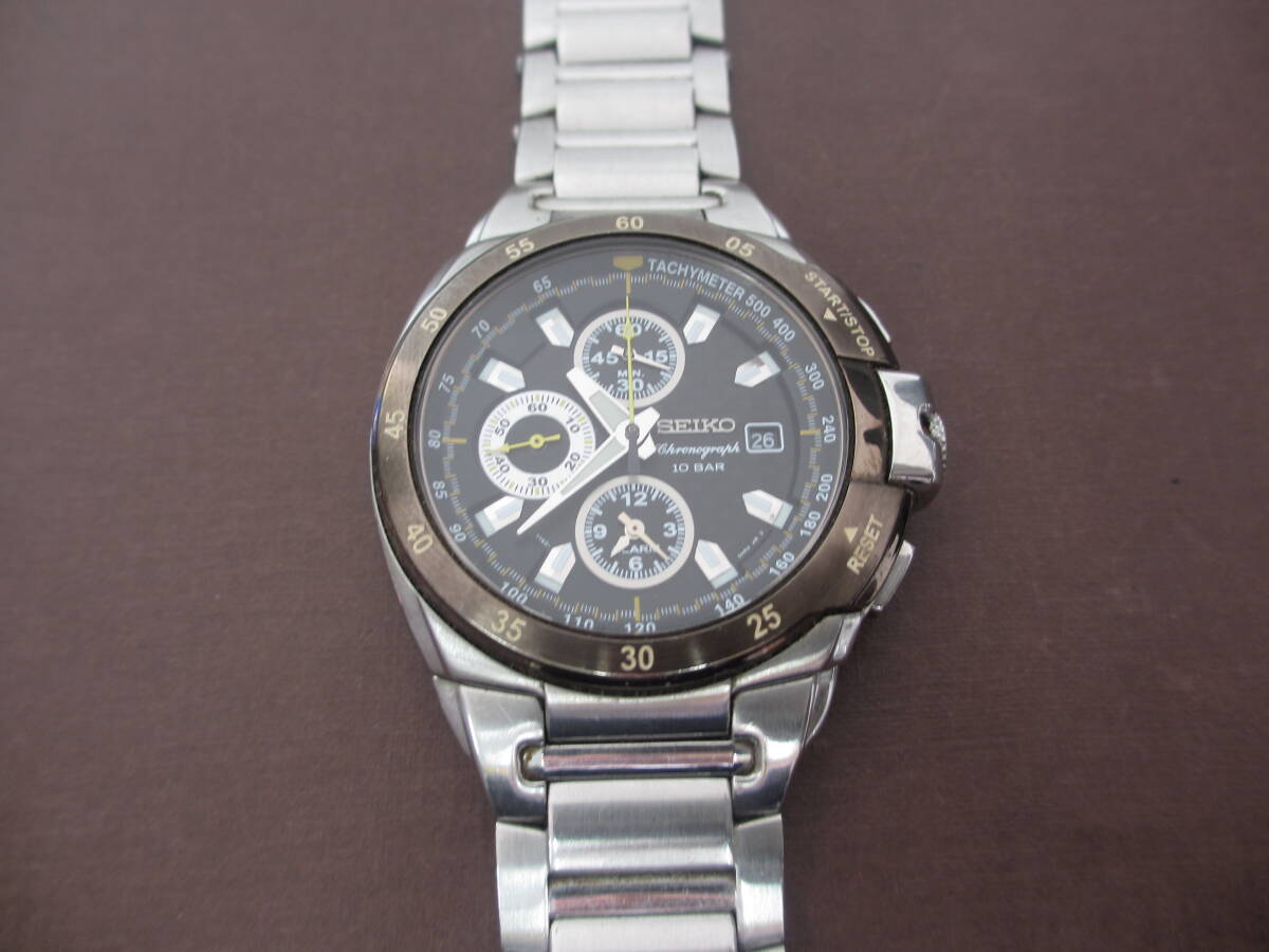 SEIKO/セイコー/7T62-0FR0/クロノグラフ 腕時計/電池交換済み 動作品