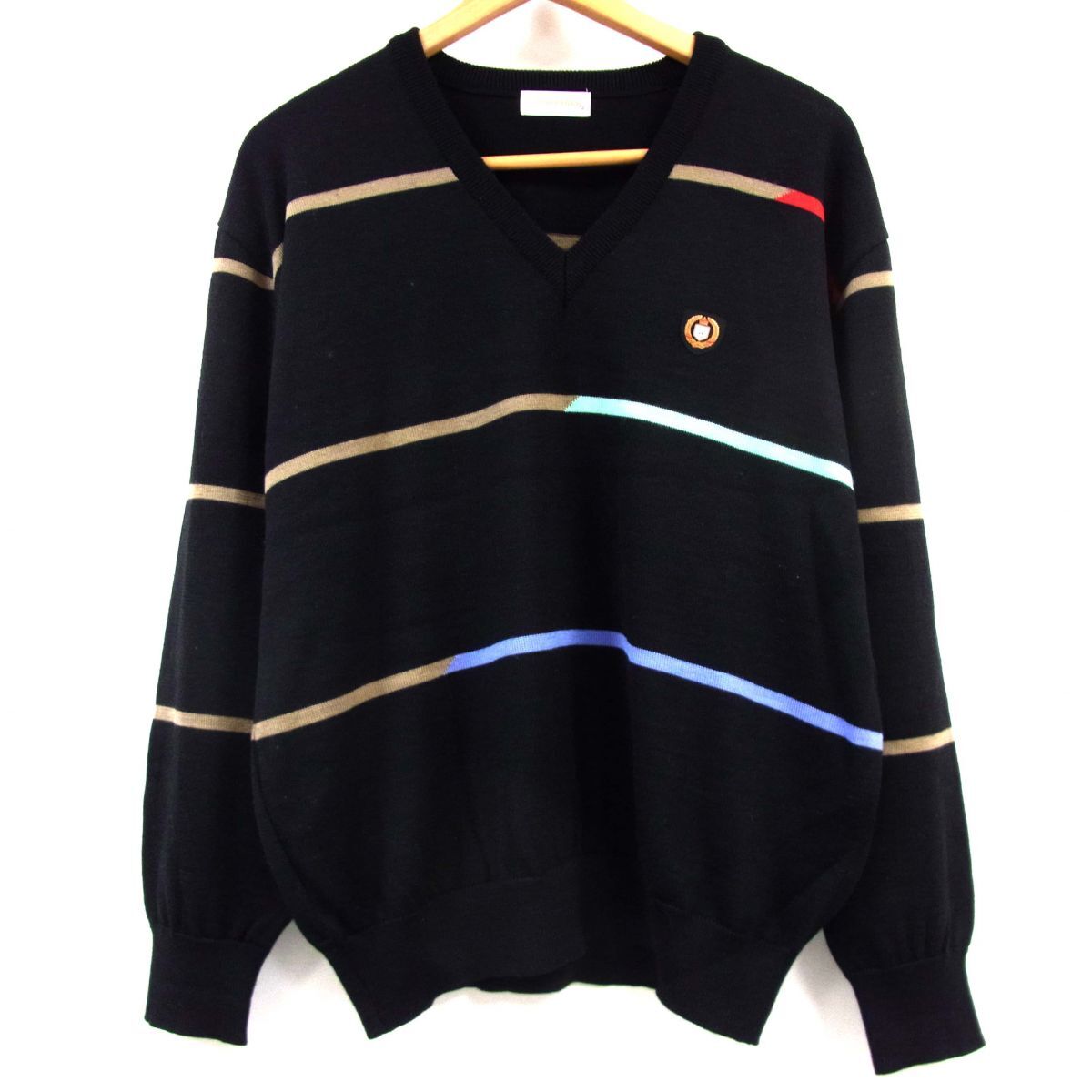 ◇MUNSINGWEAR マンシングウェア ゴルフ Vネック セーター ウール