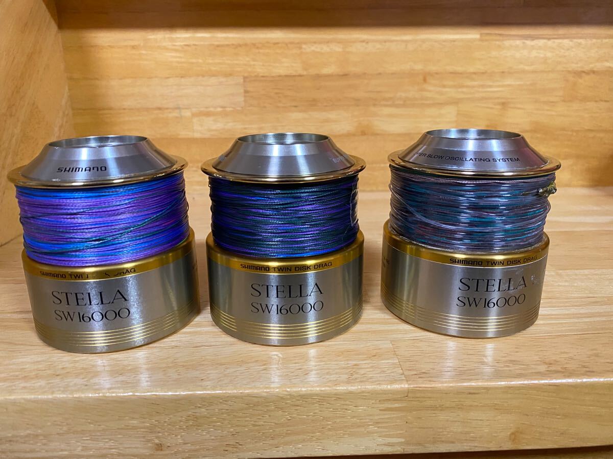 美品 SHIMANO STELLA SW 16000 ステラ ツインディスクドラグ ライン
