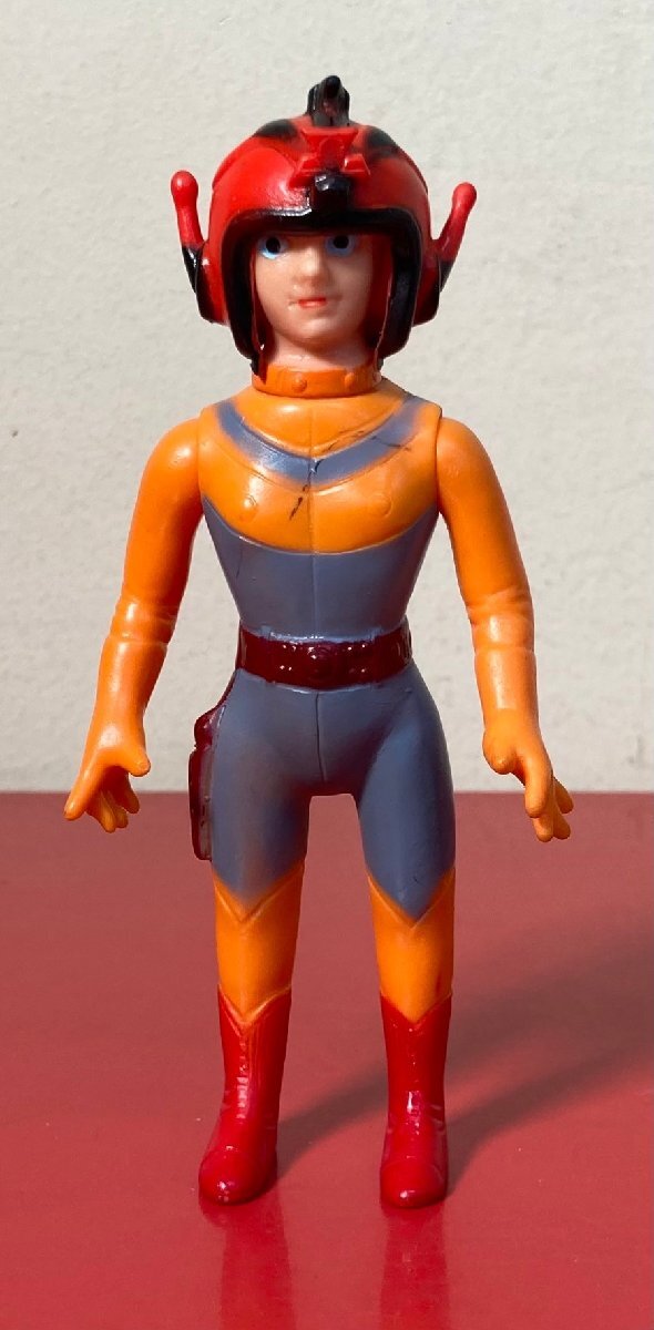 コレクター委託品】 マルサン ウルトラマンエース 南夕子 隊員 ソフビ