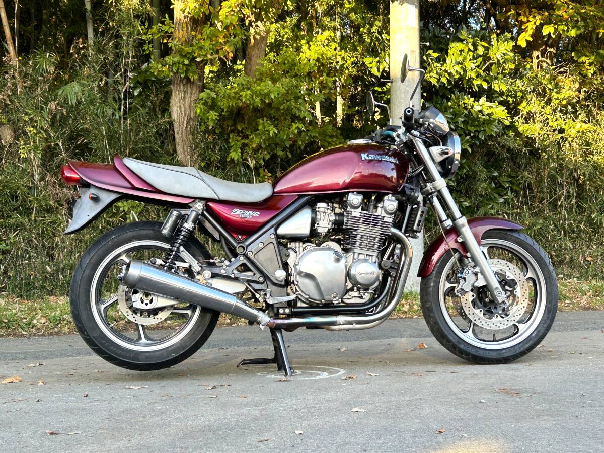☆処分セール☆カワサキゼファー1100書類無し車☆部品取り等に☆車体綺麗 エンジンブレーキ電装系作動確認済み KAWASAKI ZEPHYR1100_6