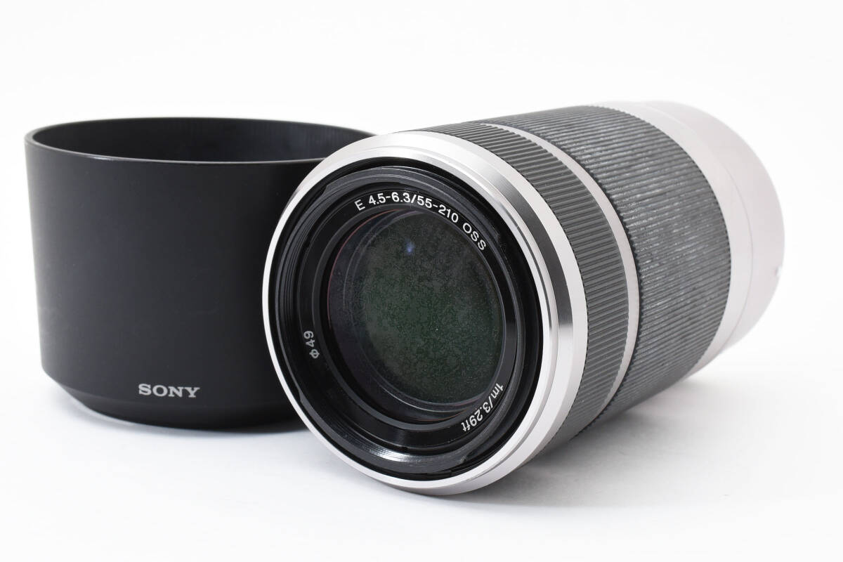 ☆SONY ソニー E 55-210mm F4.5-6.3 OSS SEL55210☆ R6318＃77 【公式 