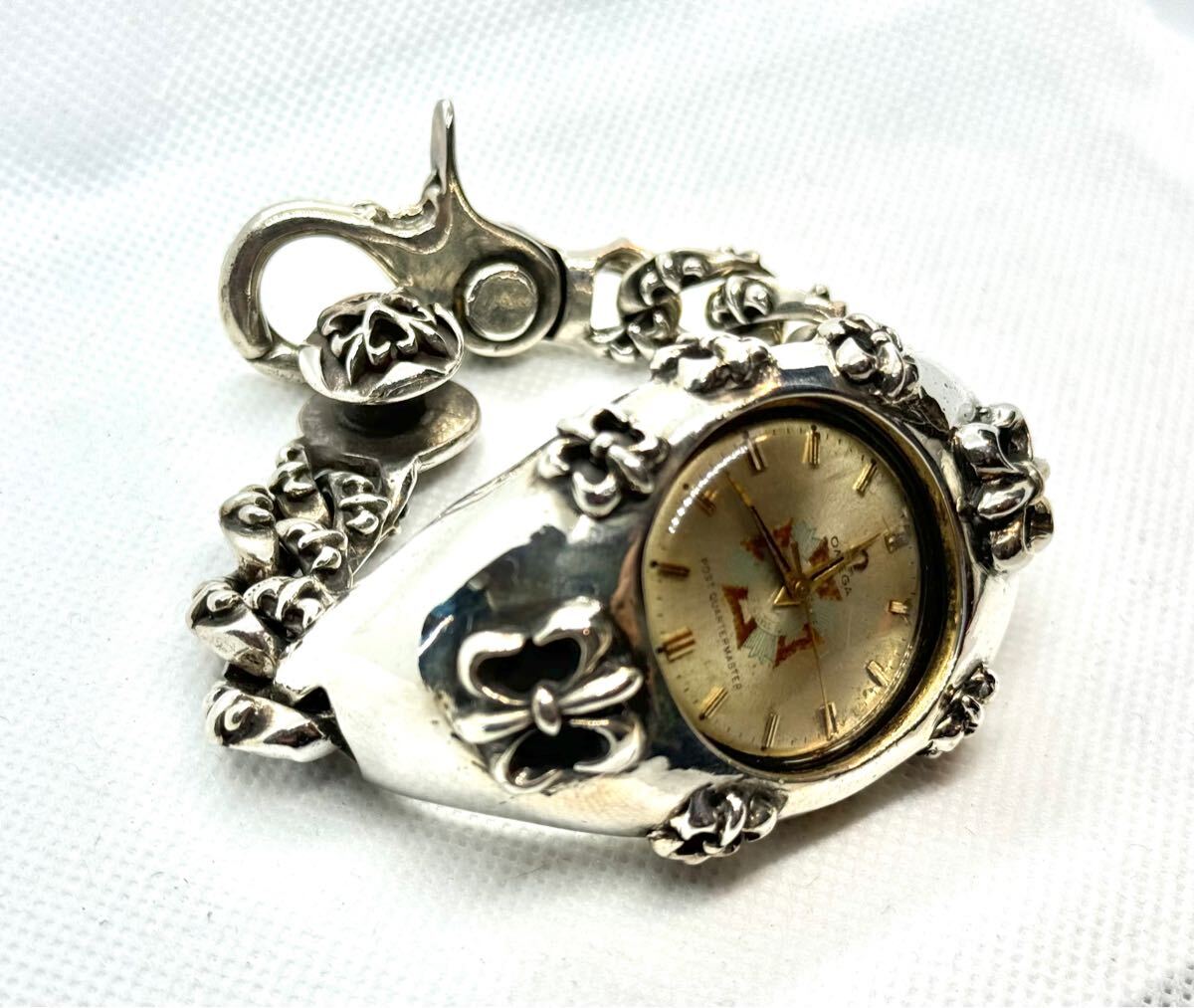 【ギャラ有】OMEGA 希少 超初期 A&G ウォッチ ブレスレット ケース オメガ　 ブレスウォッチ_2