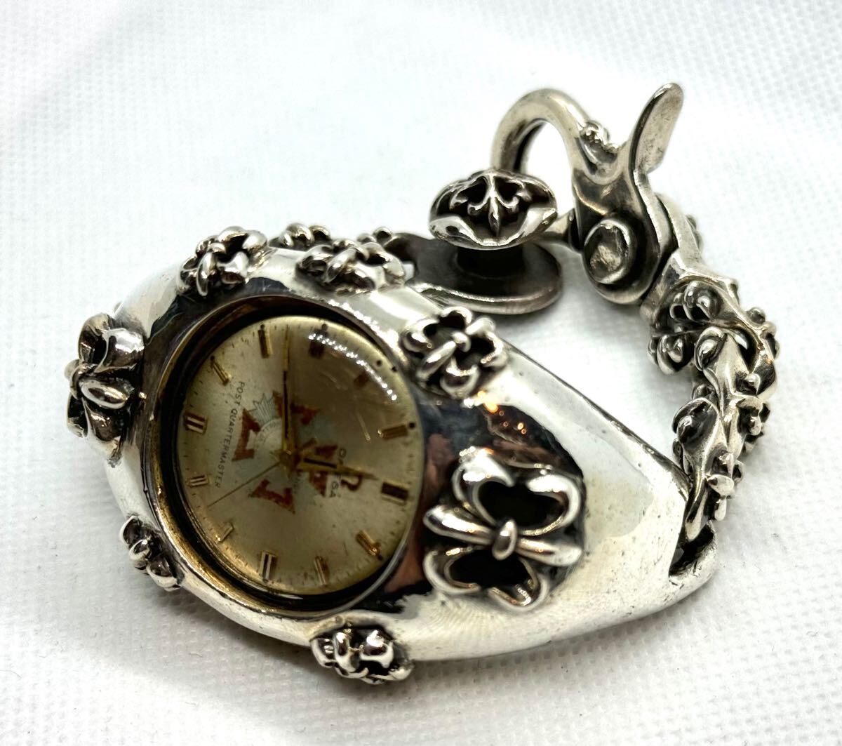 【ギャラ有】OMEGA 希少 超初期 A&G ウォッチ ブレスレット ケース オメガ　 ブレスウォッチ_3