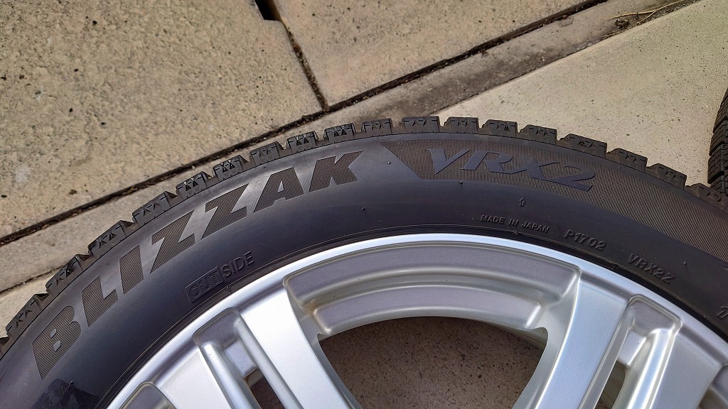 BS ブリザックVRX2 195/55R16 114.3×5穴 中古4本セット 【公式通販】