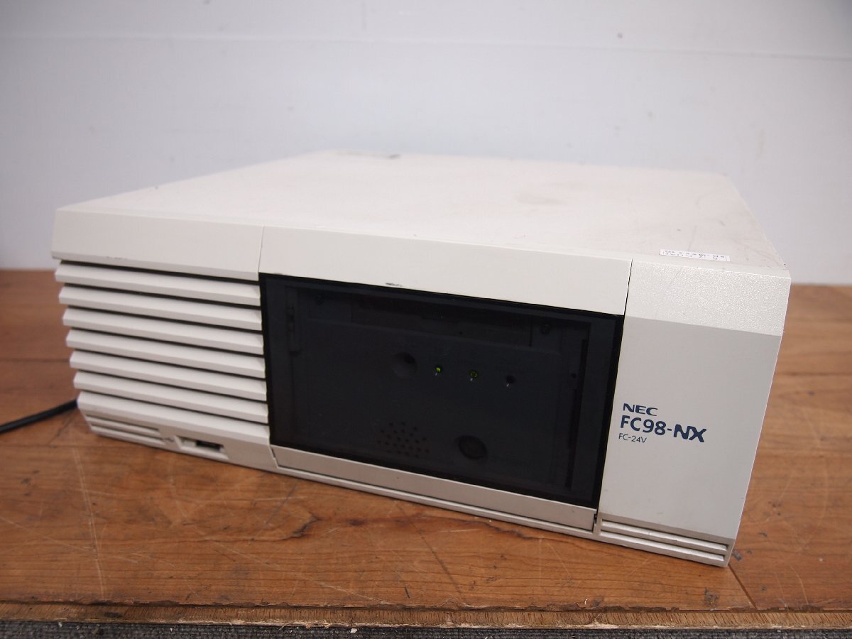 98-154 起動OK NEC PC-9821Xe/U7W HDD欠 486SX 33Mhz 640kb+9216kb FDD