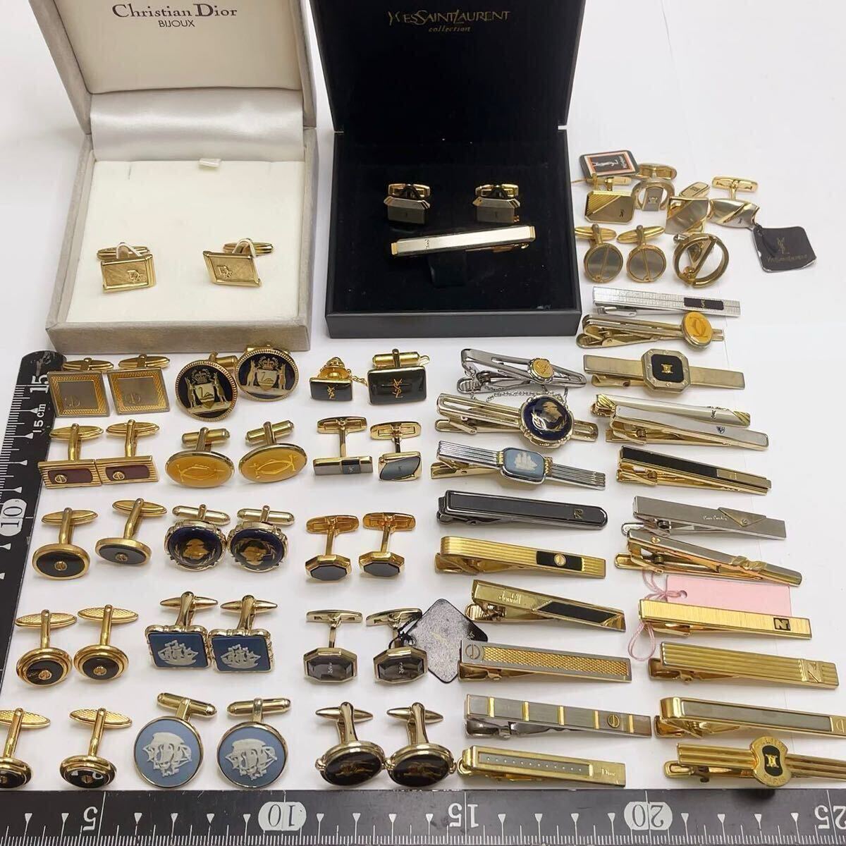 1円 全てブランド品 ネクタイピン カフスボタン メンズアクセサリー