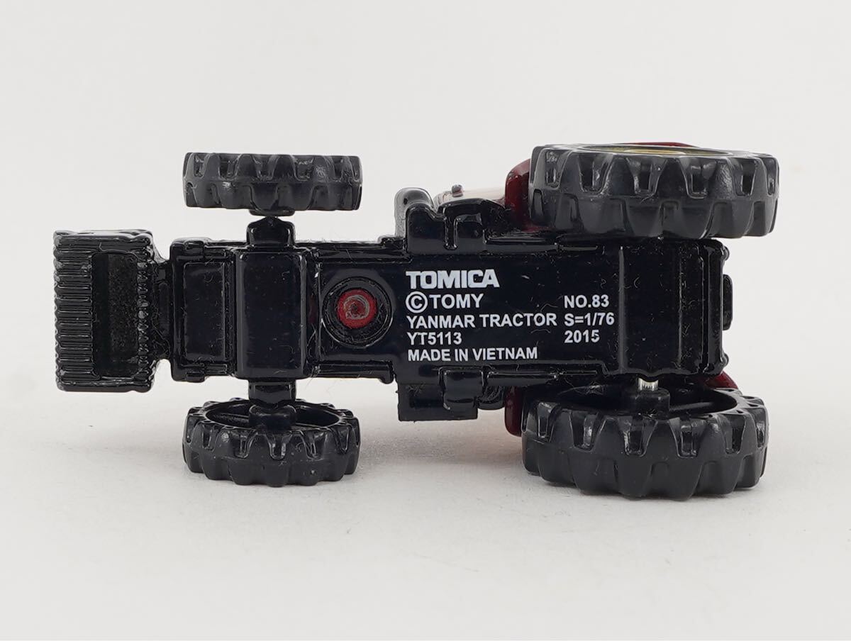 トミカ ヤンマー トラクター YT5113 2015年No.83　《期間限定20台まで送料230円!!》ミニカー 絶版 まとめ_3