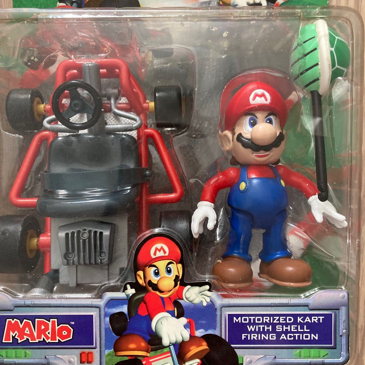 送料無料 ☆ 未開封 TOY BIZ VIDEO GAME SUPER STARS MARIO マリオカート64 マリオ フィギュア Toy Biz NINTENDO_3