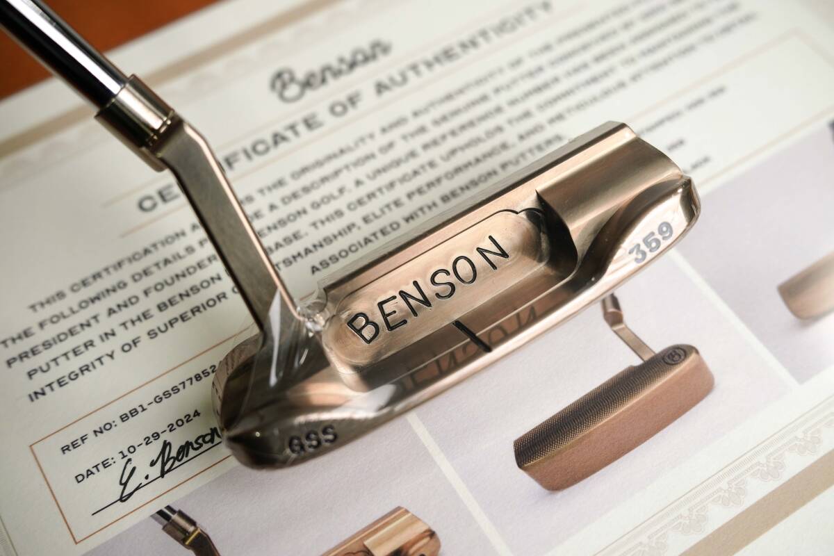 新品未使用 Benson GSS Tourブロンズ 359G COA有り ジャーマン