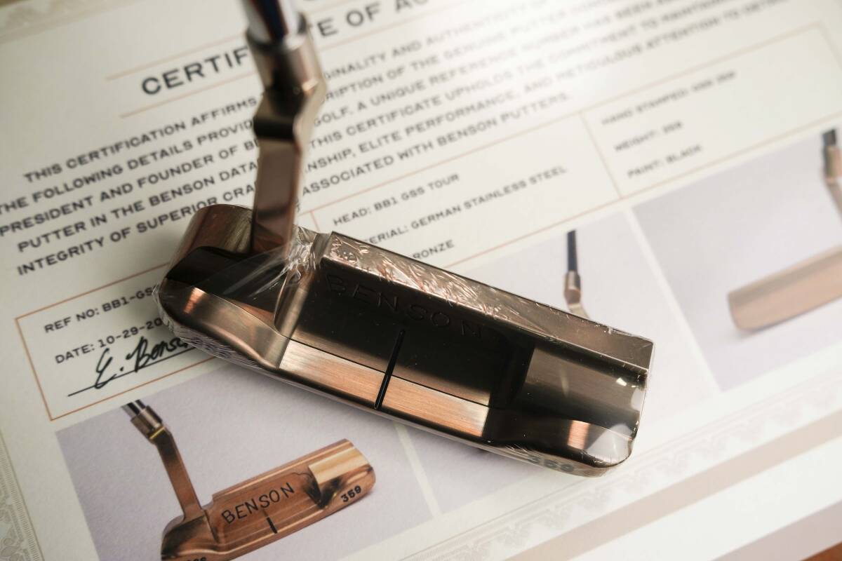 新品未使用 Benson GSS Tourブロンズ 359G COA有り ジャーマン 