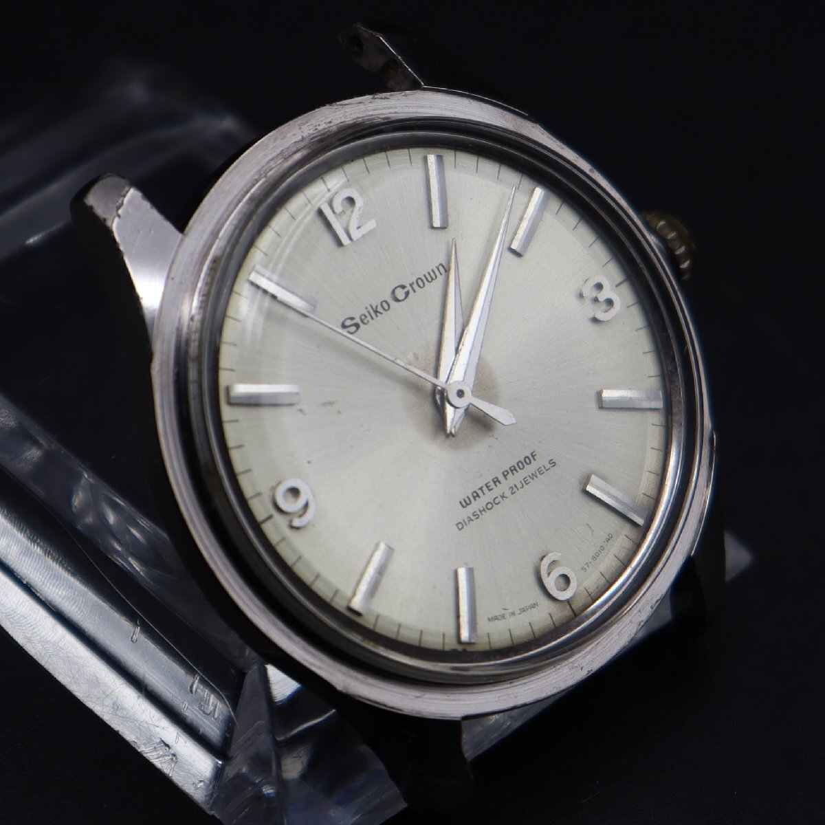 希少 Seiko Crown セイコー クラウン 57-8000 手巻き 21石
