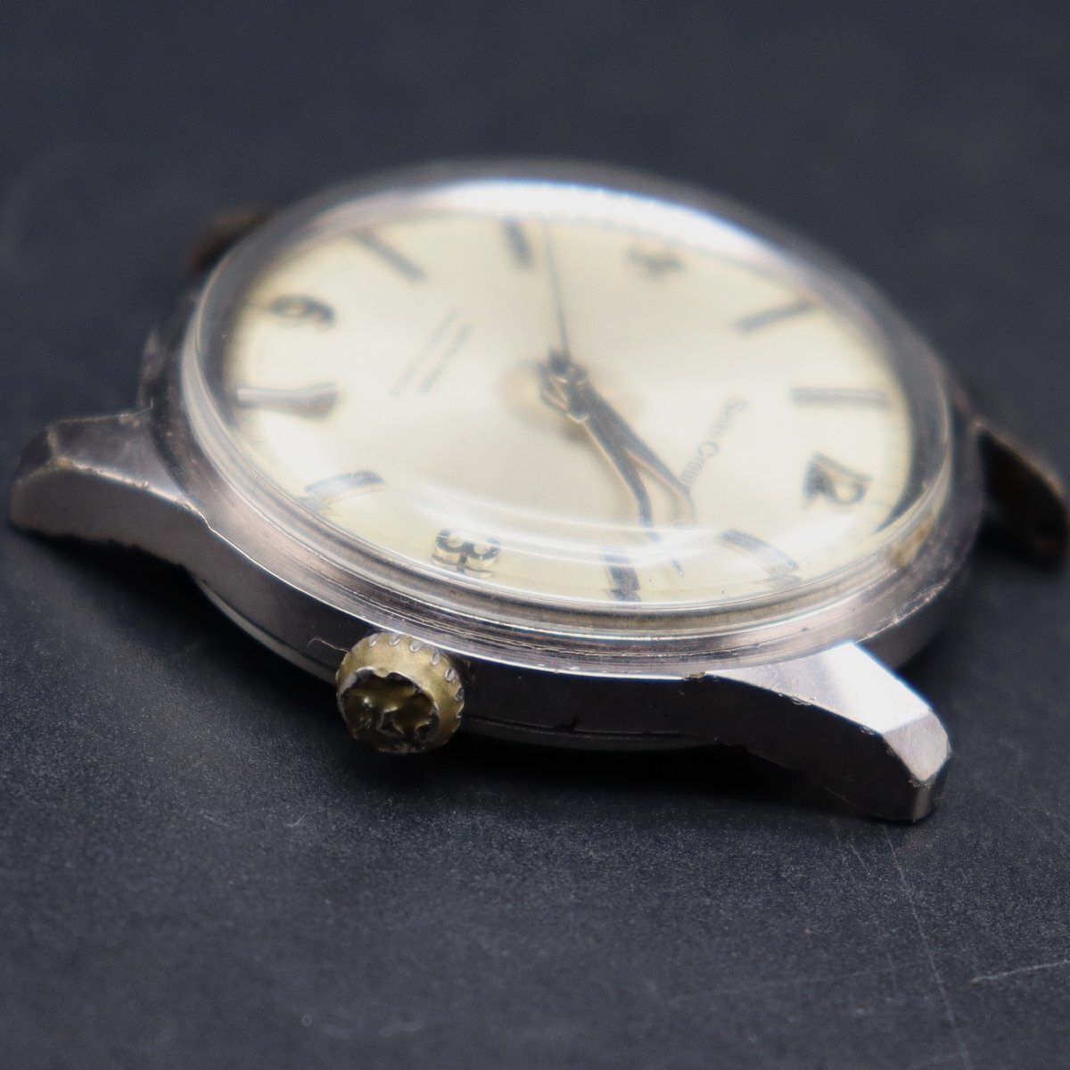 希少 Seiko Crown セイコー クラウン 57-8000 手巻き 21石