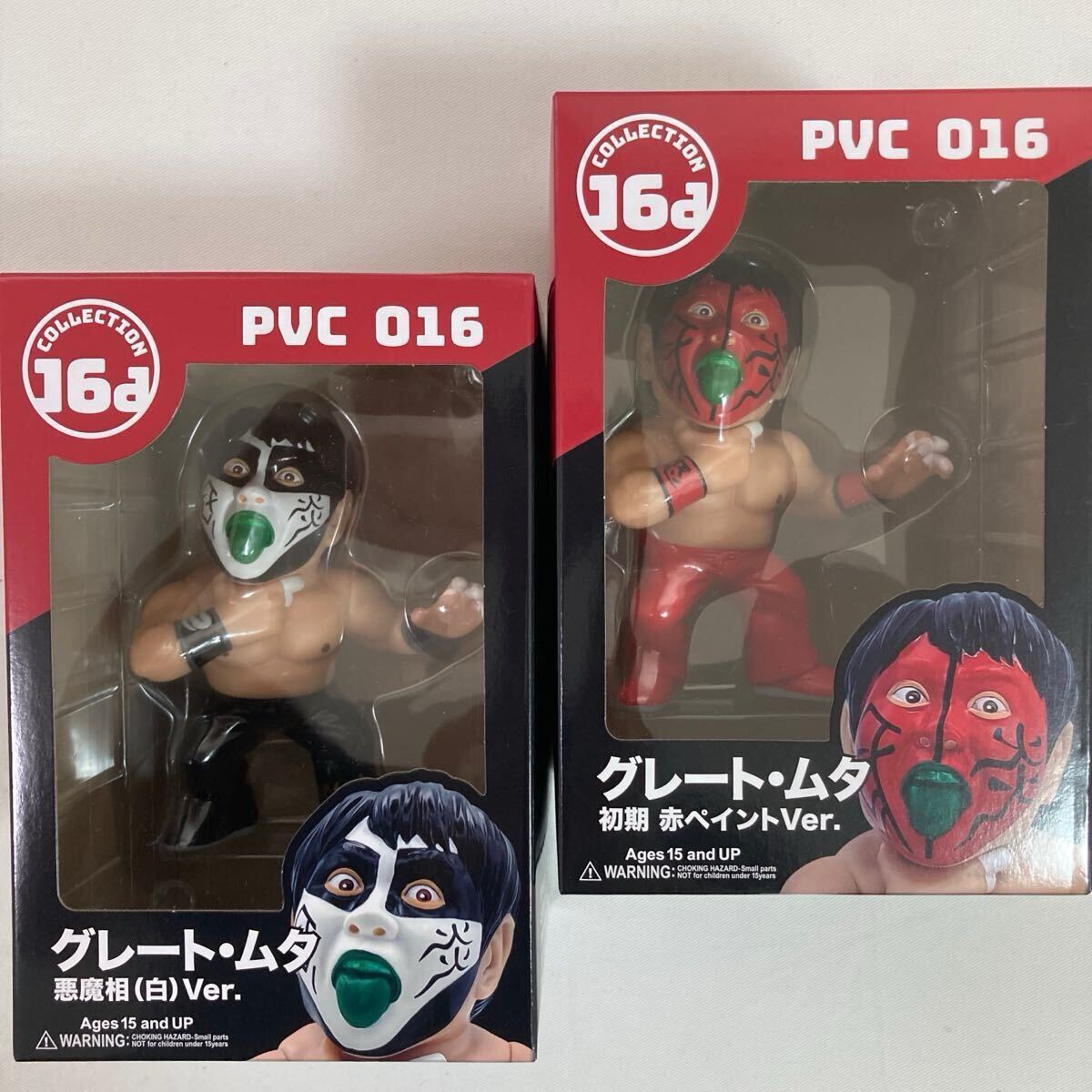 新品未開封】グレート・ムタ 2体セット The Great MUTA フィギュア