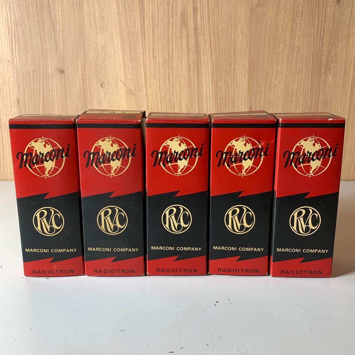真空管 Marconi 2A3 ◇2A3 Radiotron ペア⁄中古・測定値記載あり