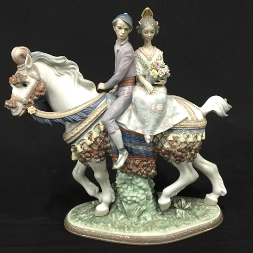 リヤドロ Yahoo!オークション - LLADRO 1B1-5「LLADRO バレンシアンの