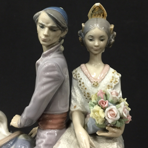 リヤドロ Yahoo!オークション - LLADRO 1B1-5「LLADRO バレンシアンの