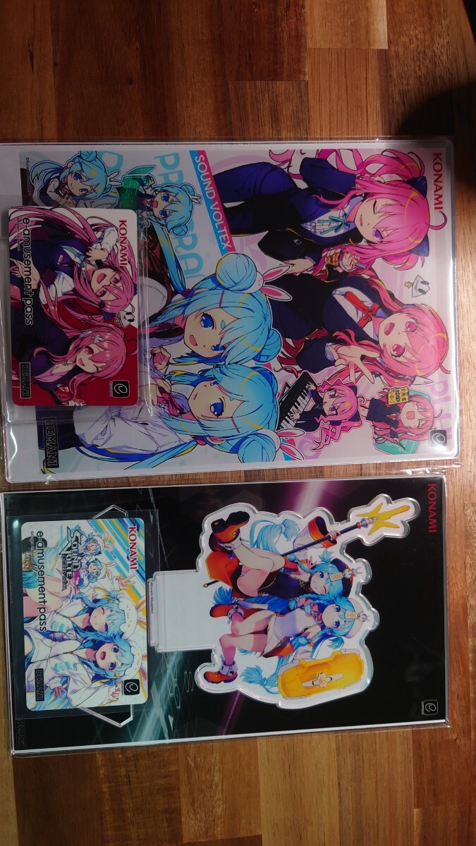 e-amusement pass SDVX soundvoltex サウンドボルテックスアクリル