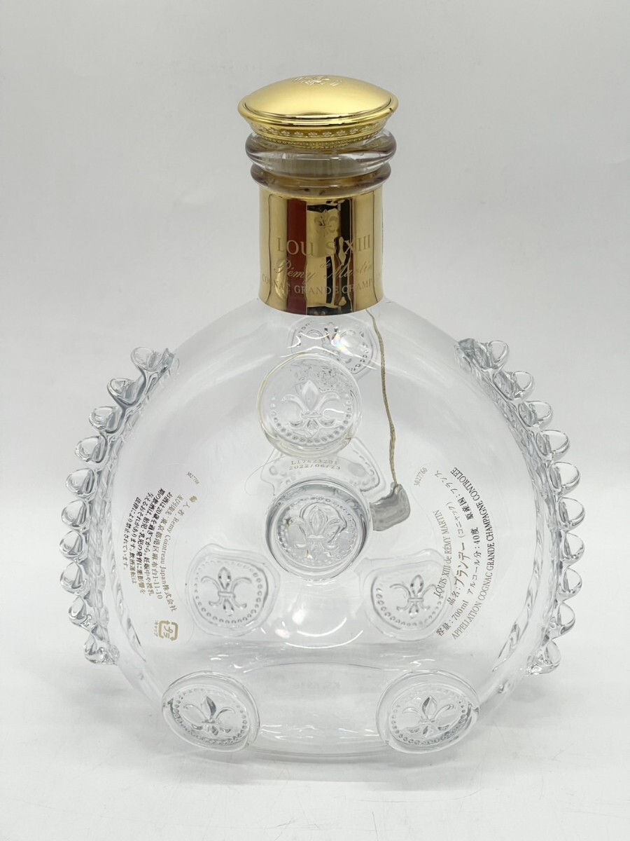 REMY MARTIN レミーマルタン LOUIS XIII ルイ13世 バカラボトル 空