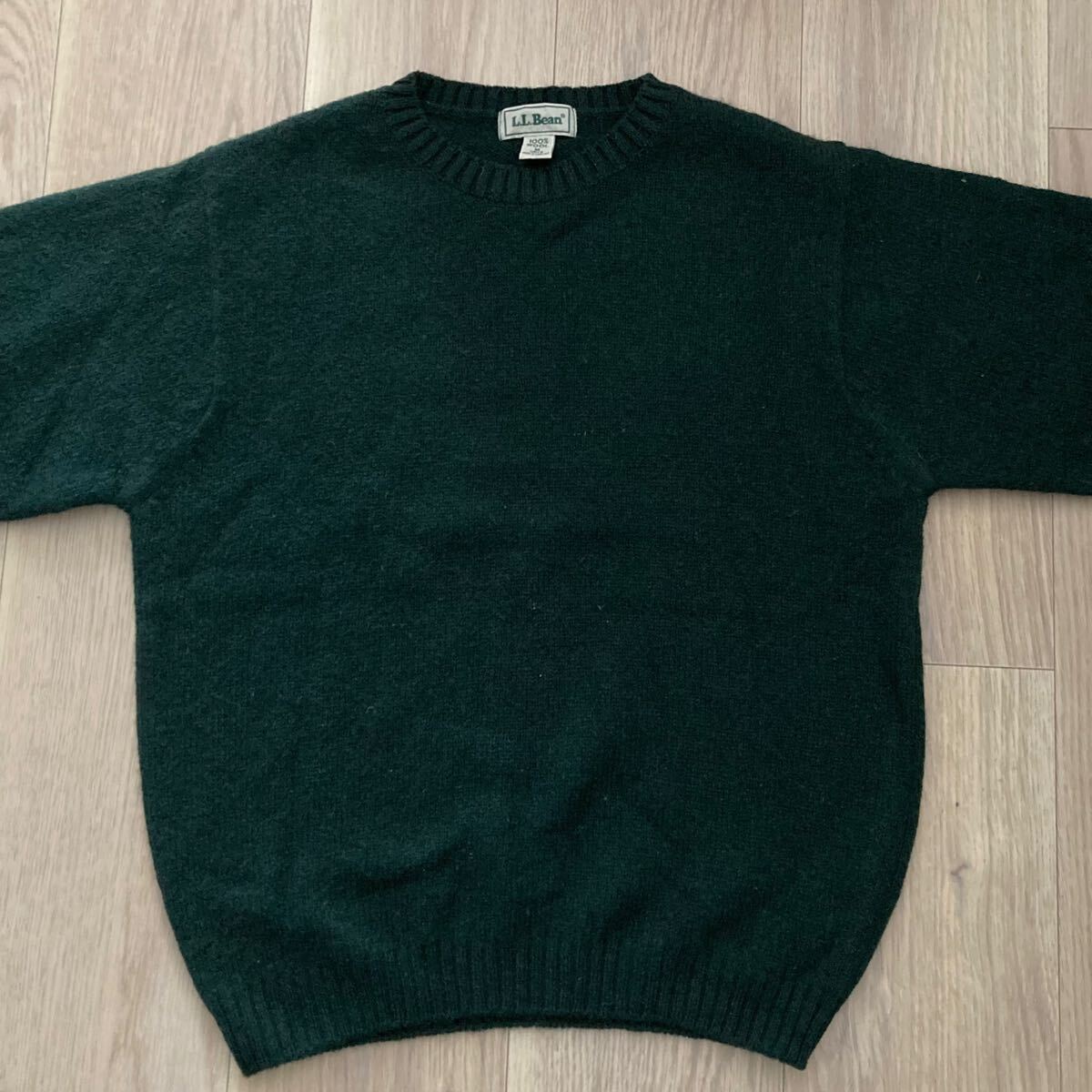送料無料 ★ L.L.Bean エルエルビーン 100% WOOL セーター スコットランド製 ヴィンテージ_2