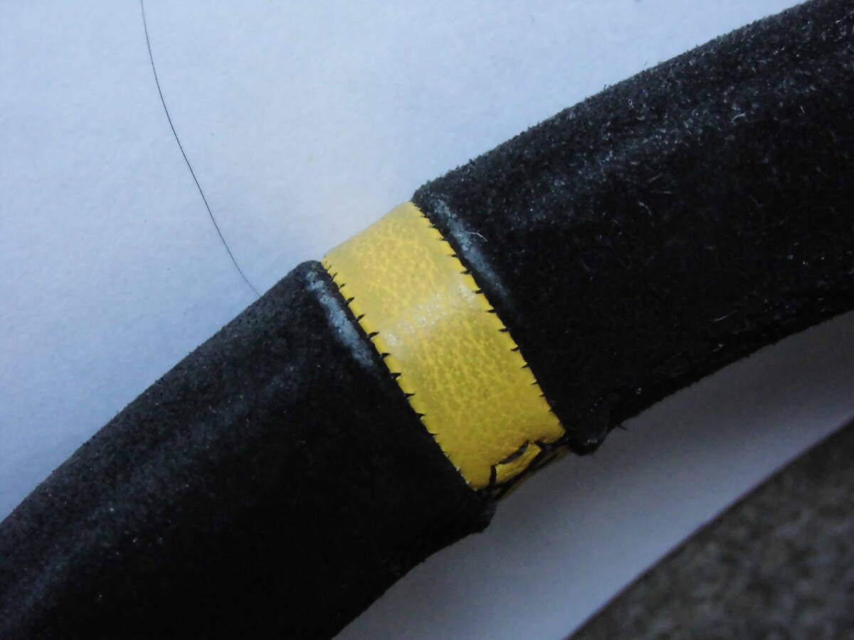 ＜中古・良品(箱付き)＞ステアリング [NARDI ディープコーン] (サイズ:外形Φ350ｍｍ×深さ90ｍｍ) SPORT/RALLY N755 … バックスキン ナルディ ディープコーン NARDI クラシック ラリー レザー