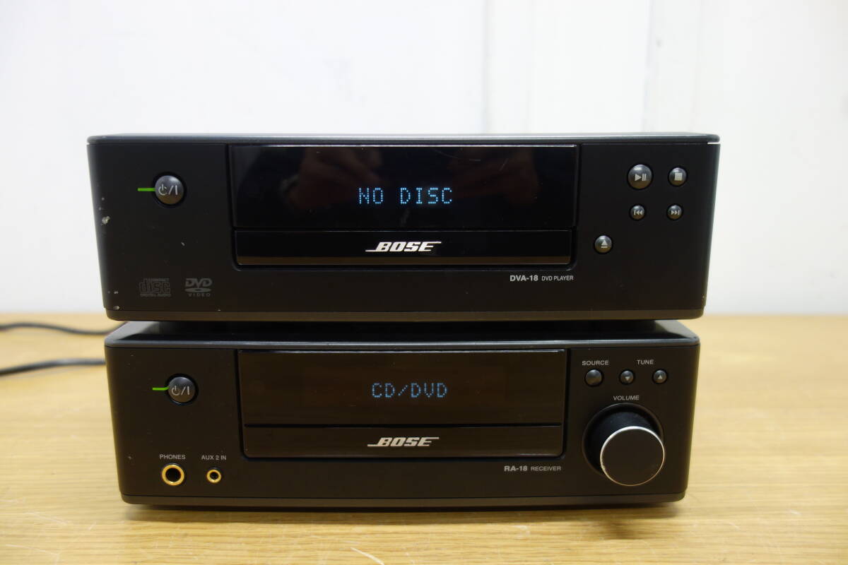 BOSE ボーズ RA-18⁄DVA-18 レシーバー DVDプレーヤー BOSE RA-18/DVA 