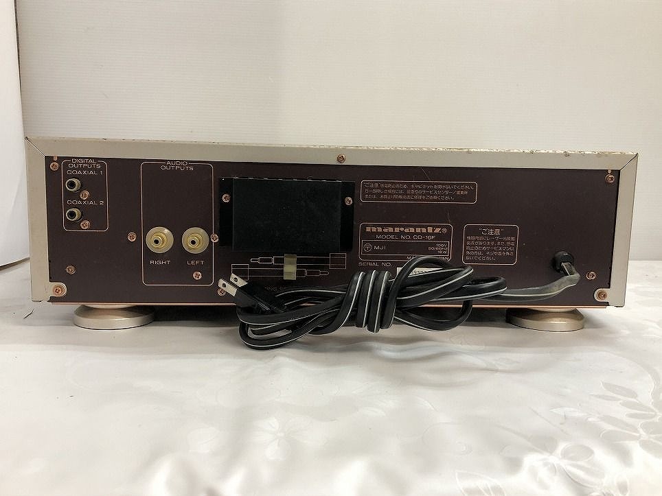Marantz マランツ CDプレイヤー CD-16F ジャンク 直接お渡し歓迎 BKK590666大_5