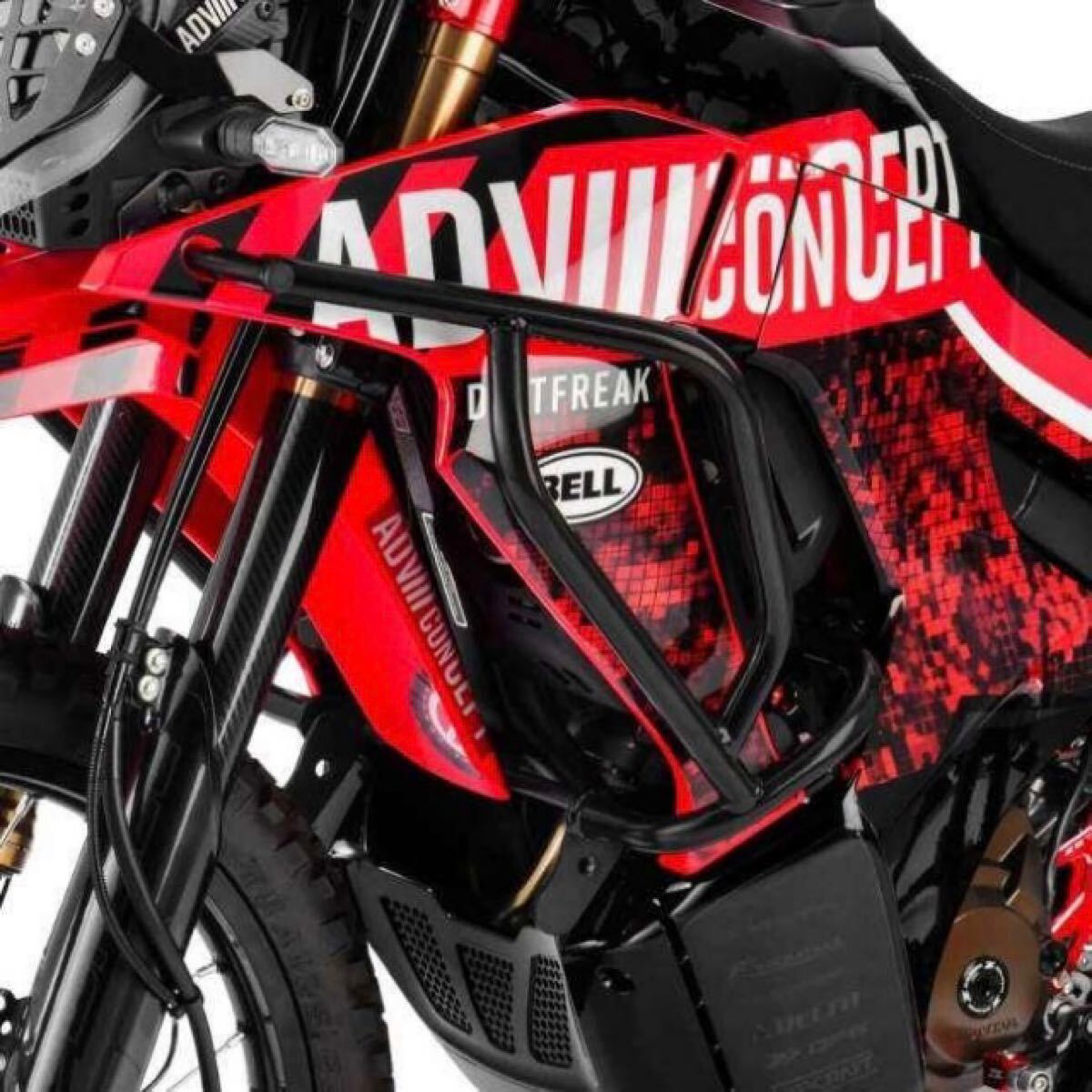 送料無料【未開封品】ZETA ジータ パイプタンクガードCRF250RALLY CRF250RALLY(S) CRF300L RALLY HONDA ホンダ_6