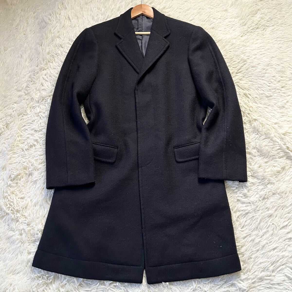 ○美品○PRADA プラダ ロングコート ステンカラーコート アウター 最