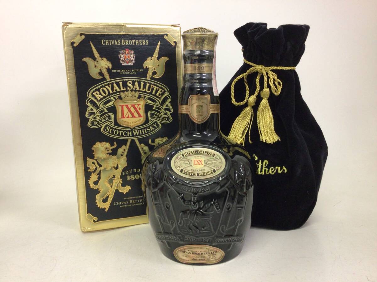 新作，新作登場 ウイスキー whisky ロイヤルサルート LXX 700ml 40 