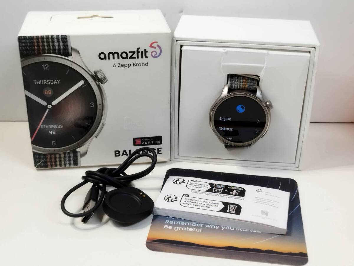 Balance Amazfit スマートウォッチ 46mm ミッドナイト | BALANCE 新古 