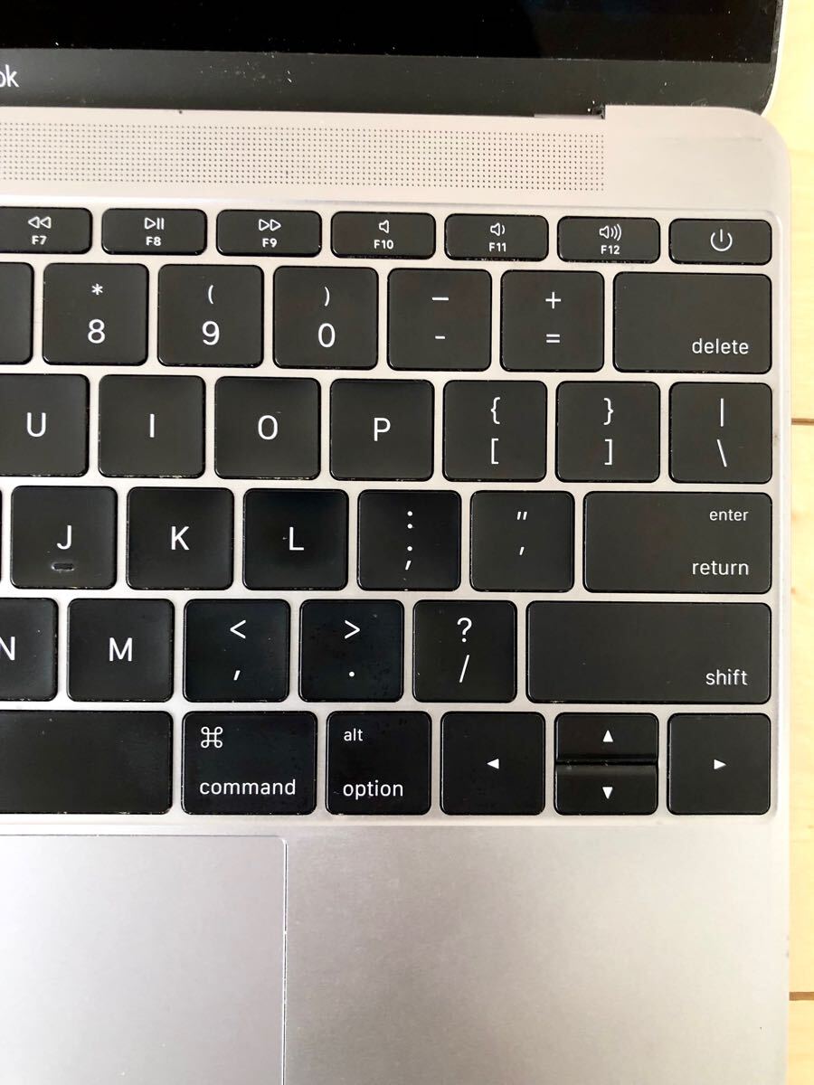 MacBook スペースグレイ 12 ? ジャンク MacBook 12インチ Apple Space