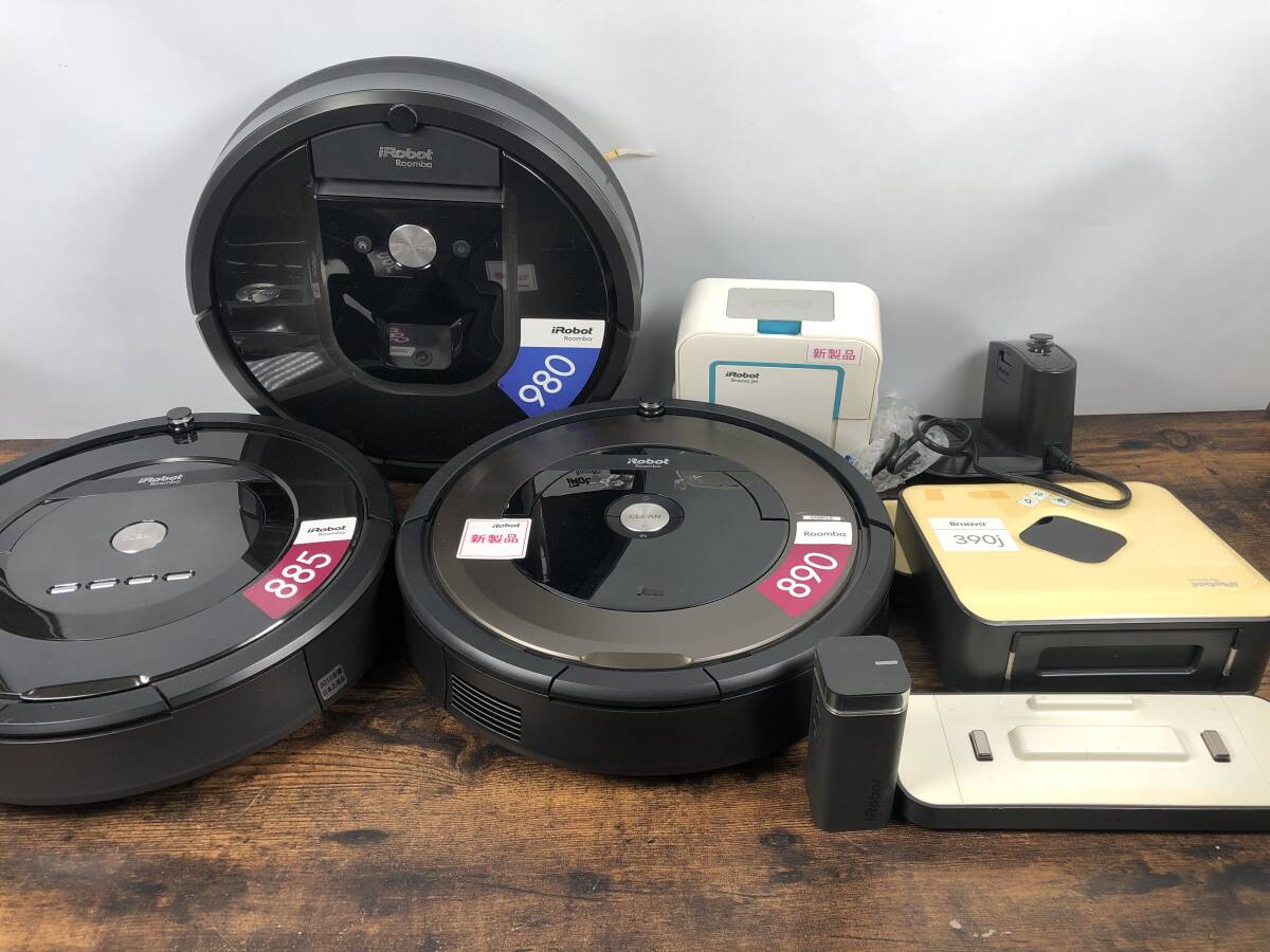 動作未確認 iRobot Roomba ルンバ 980 890 885 / Braava jet ブラー