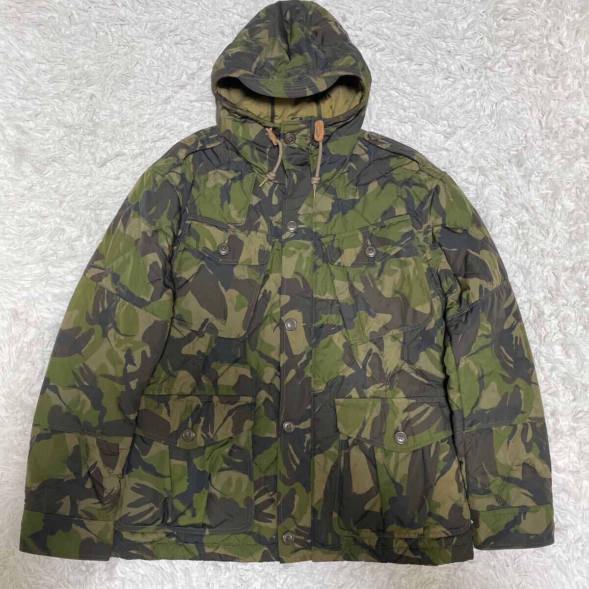 Polo by Ralph Lauren ポロバイラルフローレン ミリタリージャケット ジャングルファティーグ M-65 迷彩 カモ TALON アメカジ グリーン L