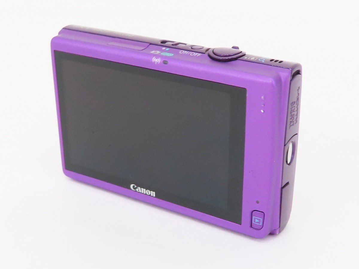 ◇【CANON キヤノン】IXY 430F コンパクトデジタルカメラ パープル