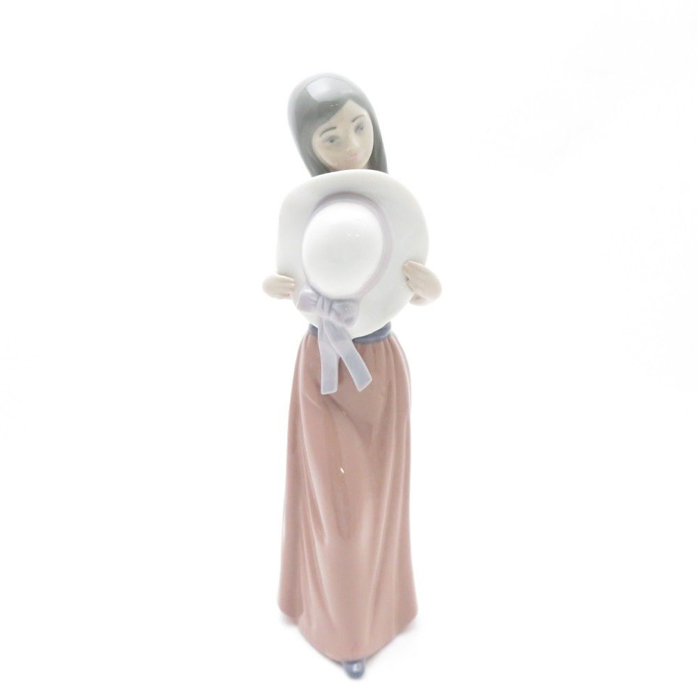 LLADRO リヤドロ 若草色の少女 置物 LLADRO リヤドロ若草色の少女