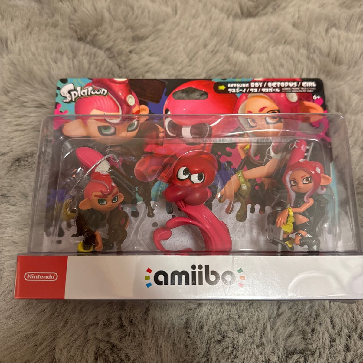 未開封】任天堂 amiibo トリプルセット タコガール/タコ/タコボーイ