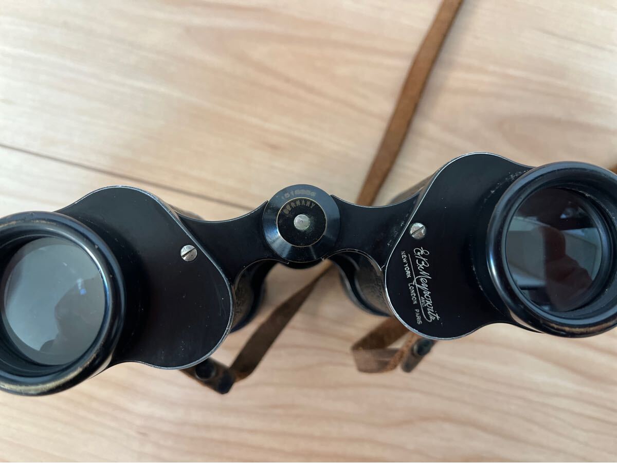 レア　CARL ZEISS JENA DELTRINTEM デルトリンテム8×30E.B.Meyrowits E.B.メロヴィッツ刻印あり Carl Zeiss Jena with x 8×30