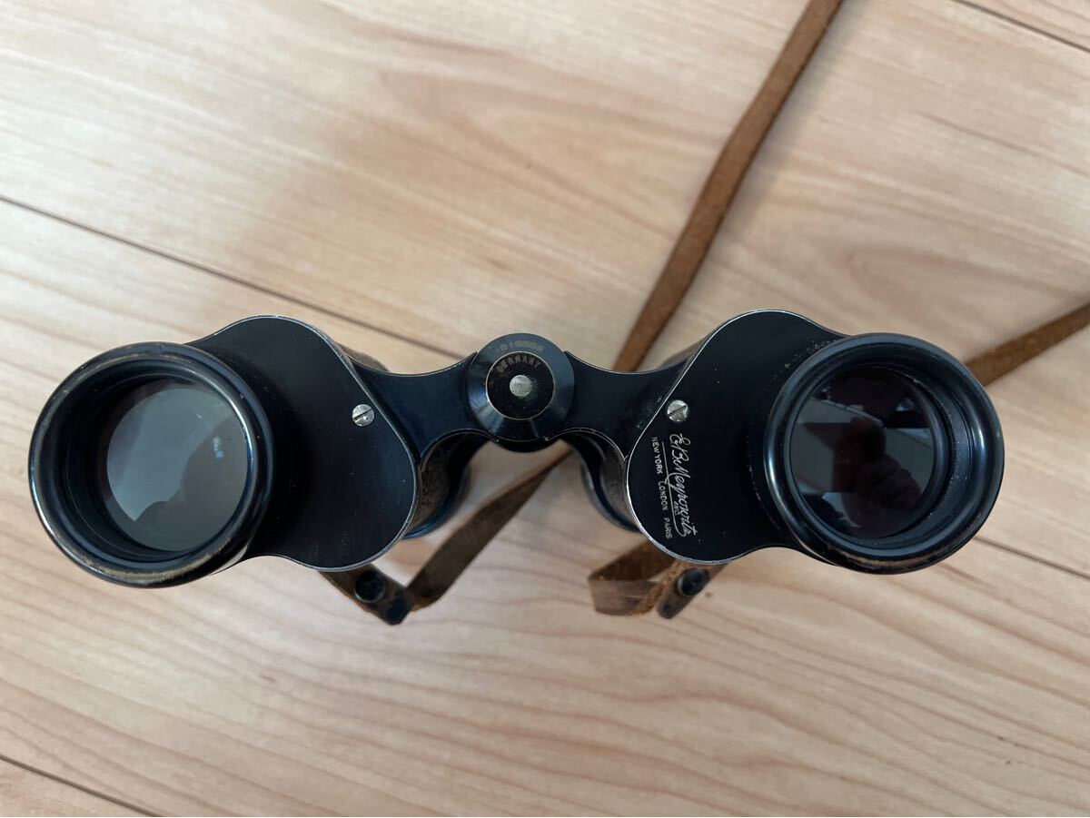 レア　CARL ZEISS JENA DELTRINTEM デルトリンテム8×30E.B.Meyrowits E.B.メロヴィッツ刻印あり Carl Zeiss Jena with x 8×30